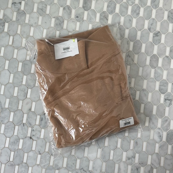 Dudley Stephens Park Slope Turtleneck, Vello Fleece, Camel - Picture 4 of 6